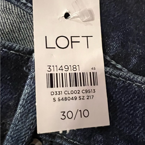 NWT Loft Flare Crop Jeans Size 30/10 - Picture 5 of 6
